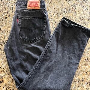 Levi's Vintage 505 Black Jeans 32-32